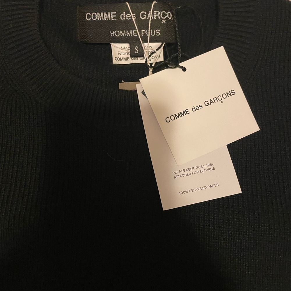 Comme des Garcons Men's Dark Crewneck Sweater